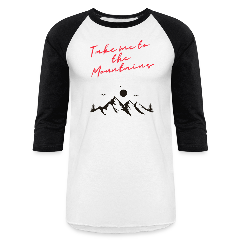 Baseball T-Shirt - white/black