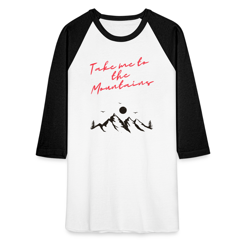 Baseball T-Shirt - white/black