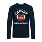 Men's Premium Long Sleeve T-Shirt - deep navy