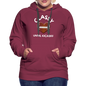 Women’s Premium Hoodie - burgundy