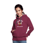 Women’s Premium Hoodie - burgundy