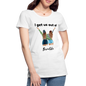 Women’s Premium T-Shirt-OUT OF TROUBLE - white