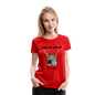 Women’s Premium T-Shirt-OUT OF TROUBLE - red