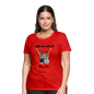 Women’s Premium T-Shirt-OUT OF TROUBLE - red