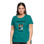 Women’s Premium T-Shirt-OUT OF TROUBLE - teal