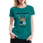 Women’s Premium T-Shirt-OUT OF TROUBLE - teal