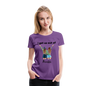Women’s Premium T-Shirt-OUT OF TROUBLE - purple