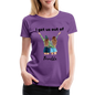 Women’s Premium T-Shirt-OUT OF TROUBLE - purple