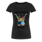 Women’s Premium T-Shirt-OUT OF TROUBLE - charcoal grey