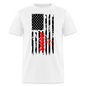 Soccer Flag Shirt - white
