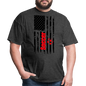 Soccer Flag Shirt - heather black