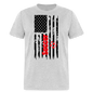 Soccer Flag Shirt - heather gray