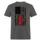 Soccer Flag Shirt - charcoal
