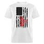 Soccer Flag Shirt - light heather gray
