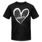 KINDNESS WORDS T-Shirt Bella + Canvas - black