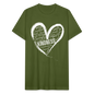 KINDNESS WORDS T-Shirt Bella + Canvas - olive