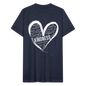 KINDNESS WORDS T-Shirt Bella + Canvas - navy