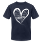 KINDNESS WORDS T-Shirt Bella + Canvas - navy