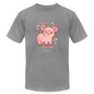 Bacon My Heart Bella + Canvas shirt - slate