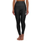 High Waisted Yoga Leggings- One Tired Mother-Small Words