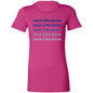 Ladies' Favorite T-Shirt-Blue -Love Like Jesus
