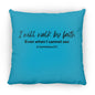 18 in Square Pillow-Walk By Faith