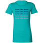 Ladies' Favorite T-Shirt-Blue -Love Like Jesus