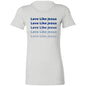 Ladies' Favorite T-Shirt-Blue -Love Like Jesus