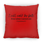 18 in Square Pillow-Walk By Faith