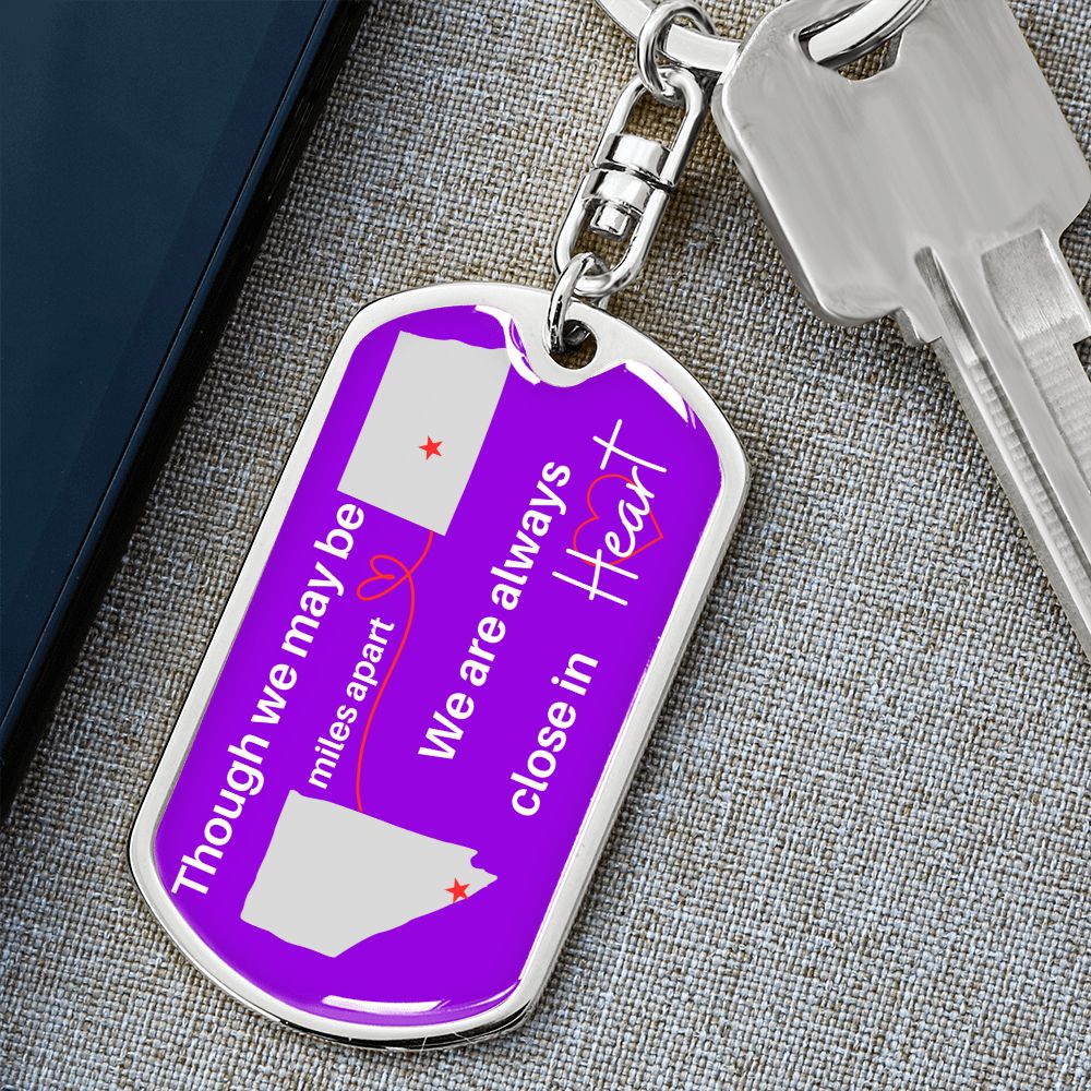 Nevada to ND Purple Miles Apart