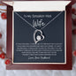 Smokin Hot Wife-Blue Forever Love Necklace