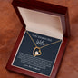 Smokin Hot Wife-Blue Forever Love Necklace