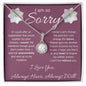 I Am So Sorry--Purple-- Eternal Hope Necklace