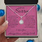 I Am So Sorry--Pink-Eternal Hope Necklace