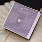I Am So Sorry-Purple Eternal Love Necklace