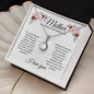Mother--Connected By Love--White/Flowers--Eternal Hope Necklace
