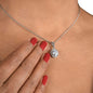 I Am So Sorry--Purple-- Eternal Hope Necklace