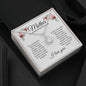 Mother--Connected By Love--White/Flowers--Eternal Hope Necklace