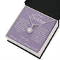 I Am So Sorry-Purple Eternal Love Necklace