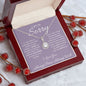 I Am So Sorry-Purple Eternal Love Necklace