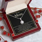 To My Mom--Love Your Daughter--Black/Thin/Gold--Eternal Hope Necklace