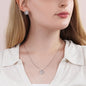 To My Beautiful Wife--Love Your Man-- Love Knot Necklace/Earring Set