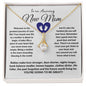 New Mom-Blue Feet-Alluring Beauty Necklace-