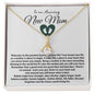 New Mom-Green Feet- Alluring Beauty Necklace