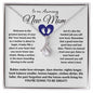New Mom-Blue Feet-Alluring Beauty Necklace-