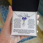 New Mom-Blue Feet-Alluring Beauty Necklace-