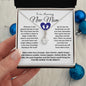 New Mom-Blue Feet-Alluring Beauty Necklace-