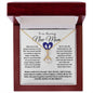 New Mom-Blue Feet-Alluring Beauty Necklace-