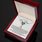 New Mom-Green Feet- Alluring Beauty Necklace