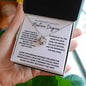 Graduation--Masters Degree--White--Love Knot Necklace